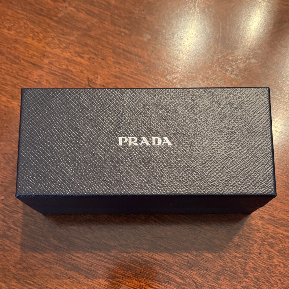 Prada Black Textured Glasses Case Box (empty)